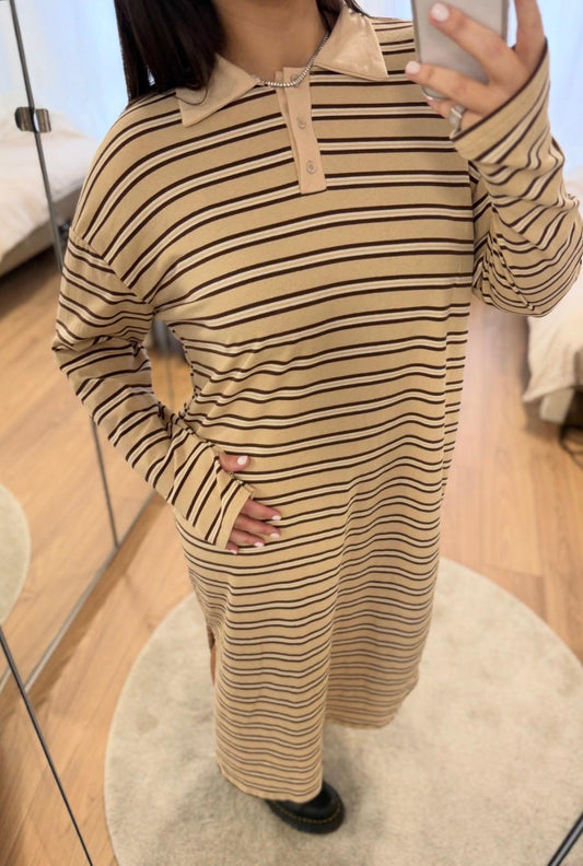 Robe polo mitaines JODY