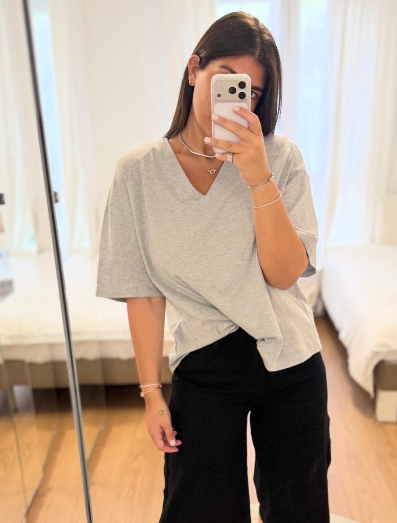 Tshirt Oversize col V