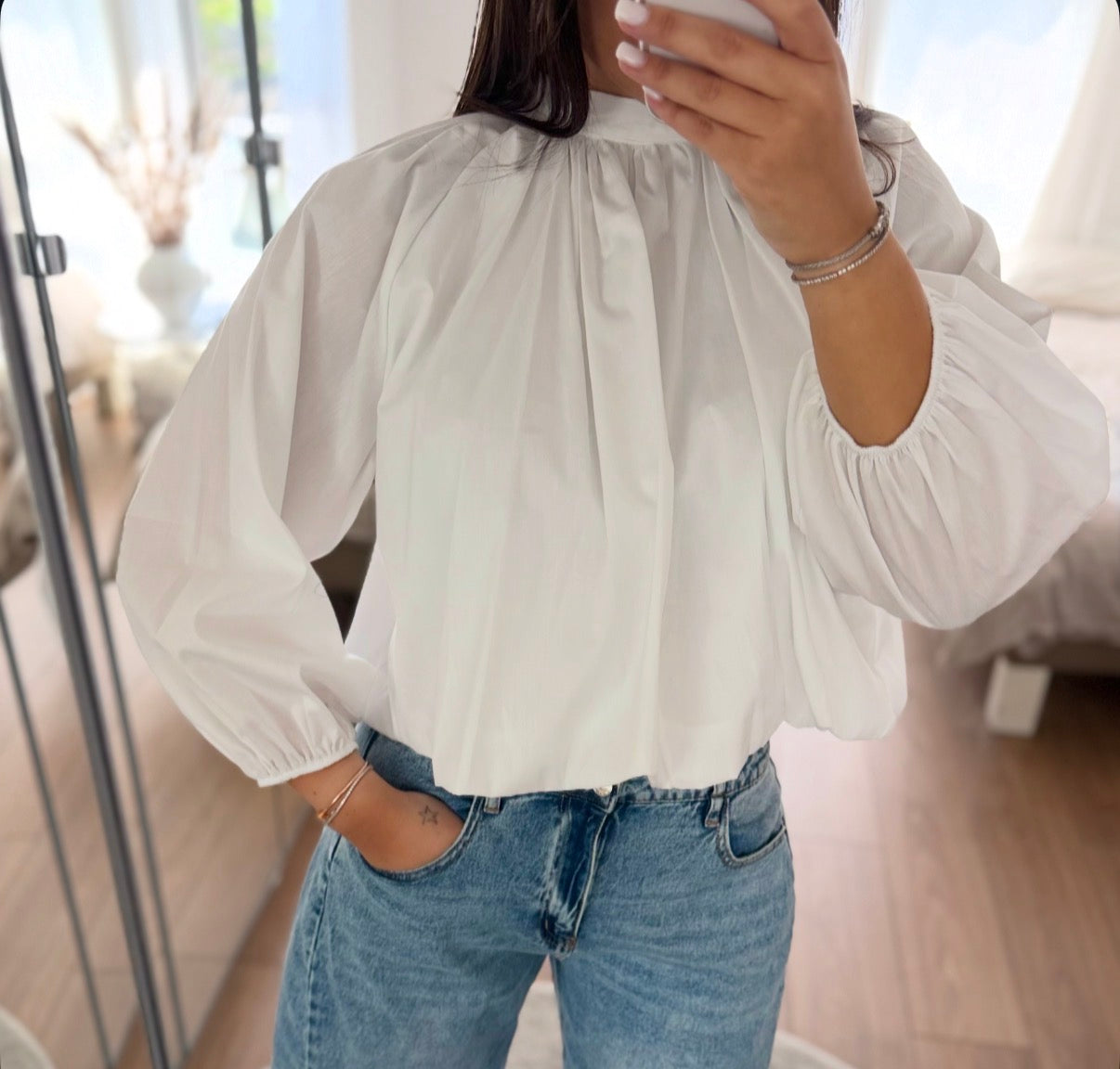 Chemise dos nu NELL