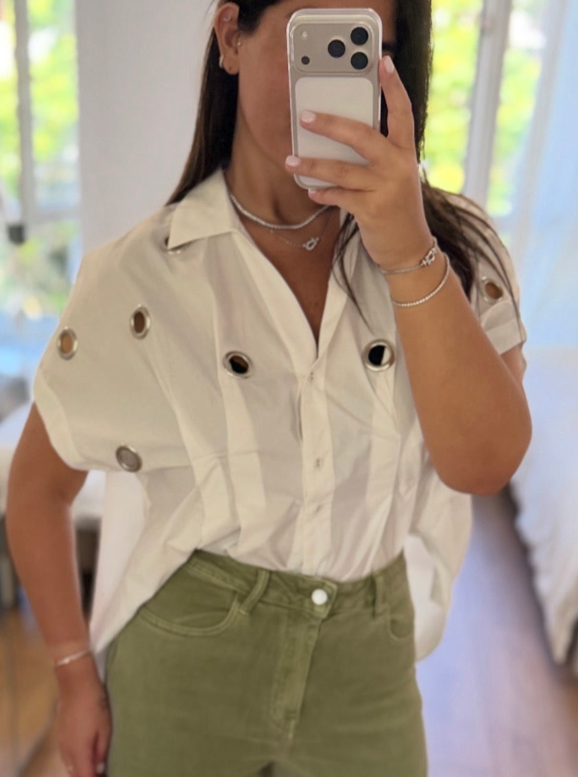 Chemise œillet ￼