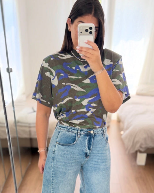 T-shirt CAMOUFLAGE JOEY