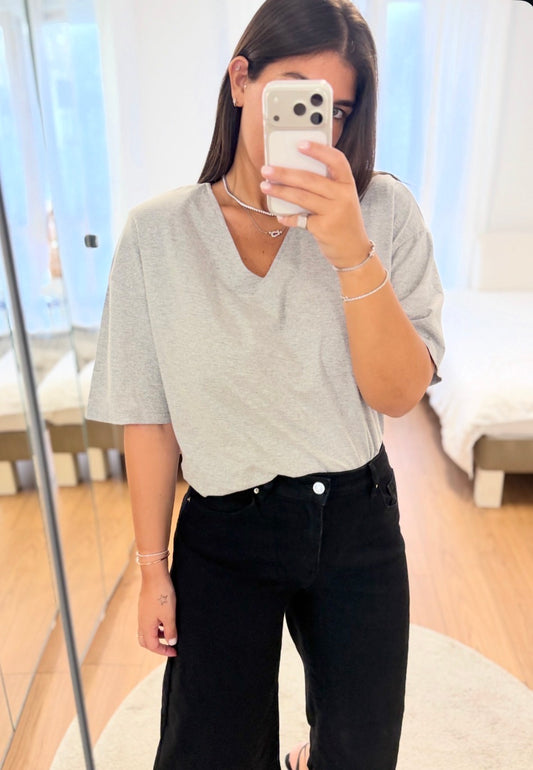 Tshirt Oversize col V