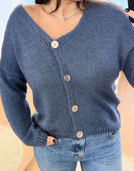 Gilet Laine Doux-ANAIS