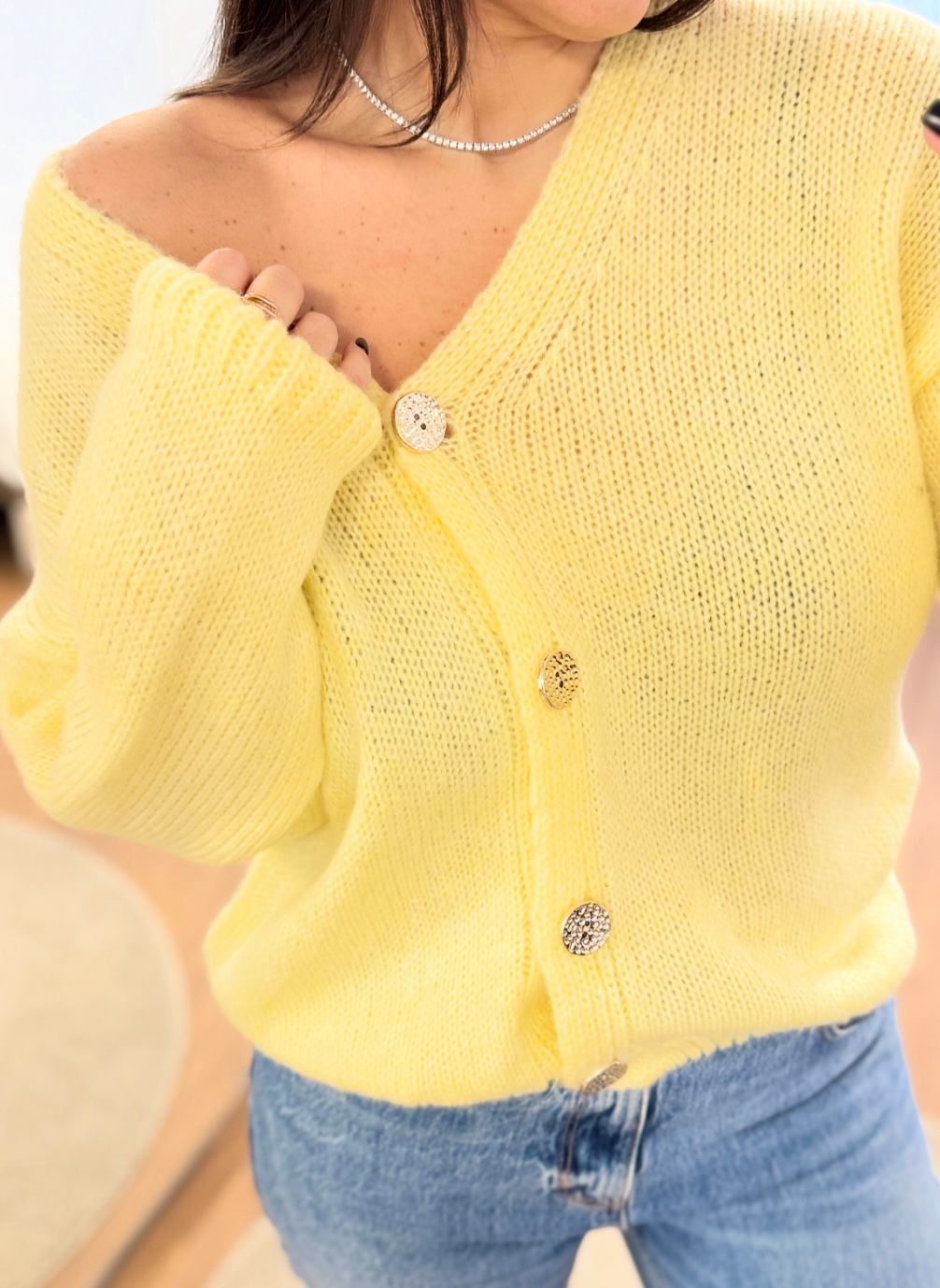 Gilet Laine Doux-ANAIS