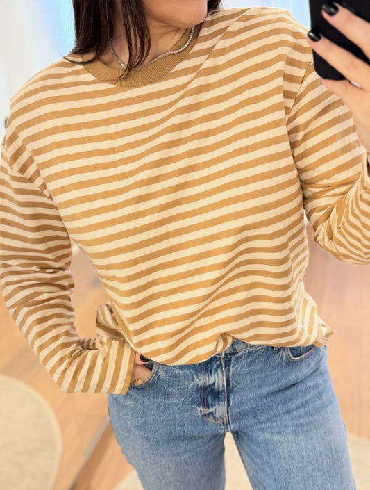 T-Shirt manche longue épaulettes JOEY