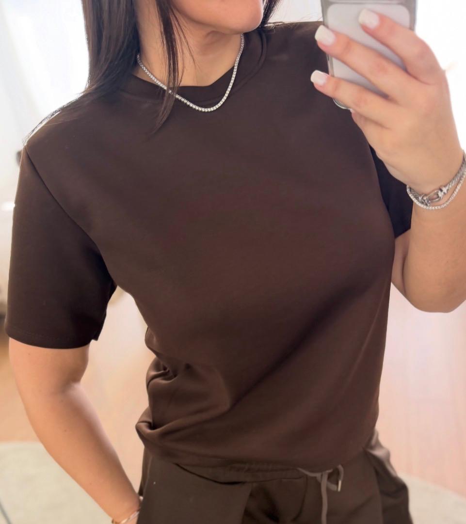 T-shirt EPAULLETE CANDICE